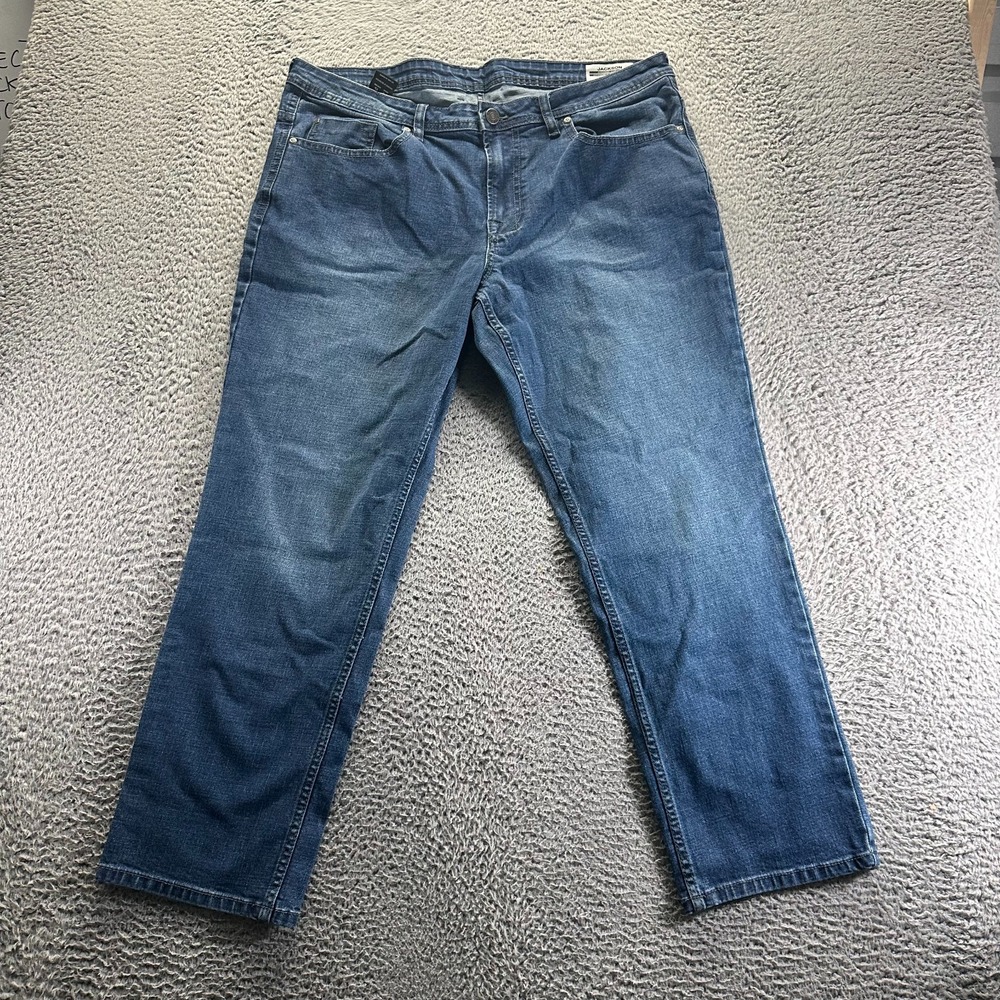 Buffalo David Bitton Jackson Jeans Mens 40x29 Blue Cotton Denim Straight Stretch
